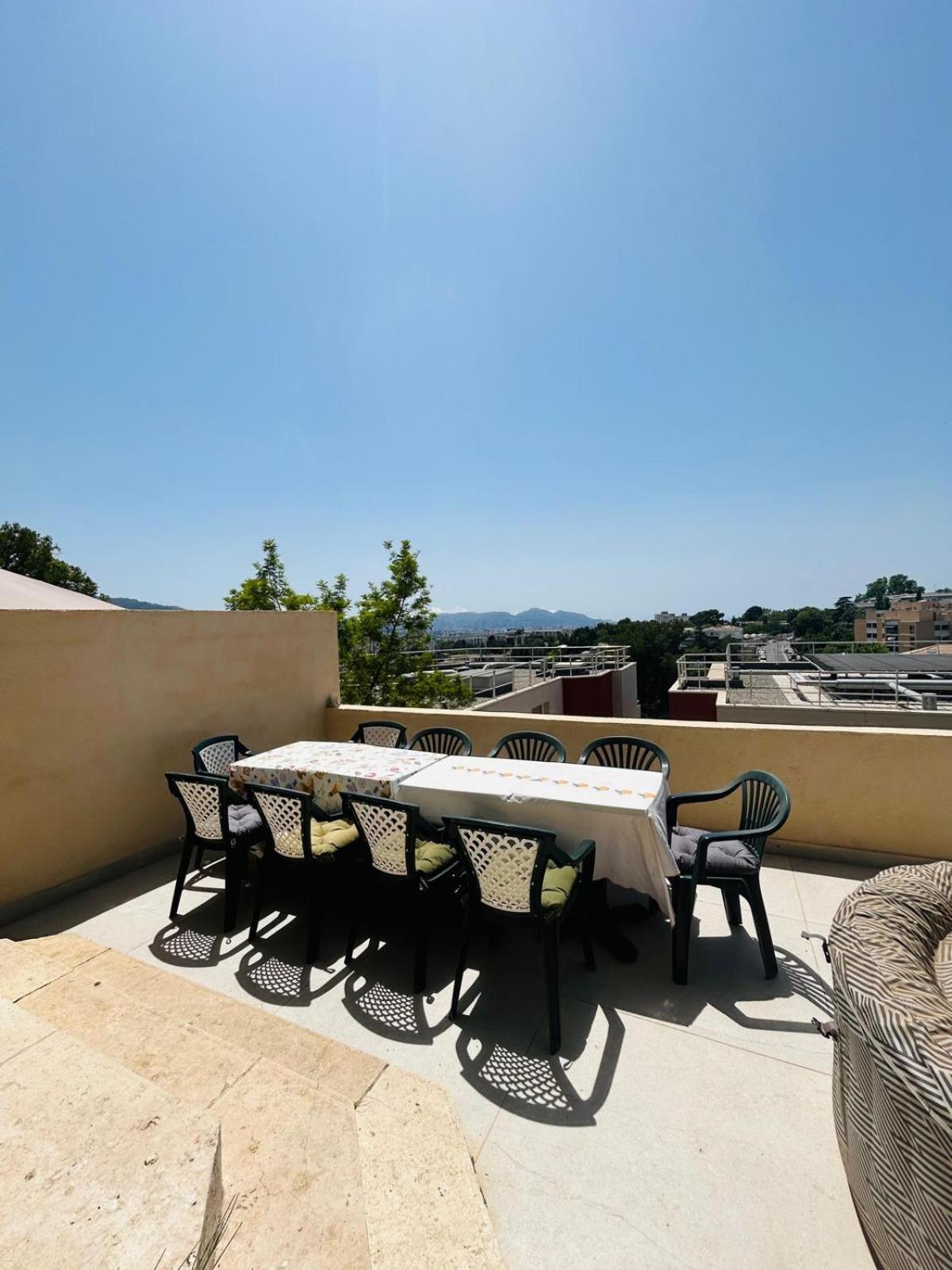 Maisons Detente Jardin, Terrasse Vue Mer Et Spa Marseille Extérieur photo